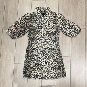 All Saints Leopard Print Kids Dress